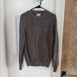 St. John's Bay Men's Marled Charcoal Crewneck Sweater